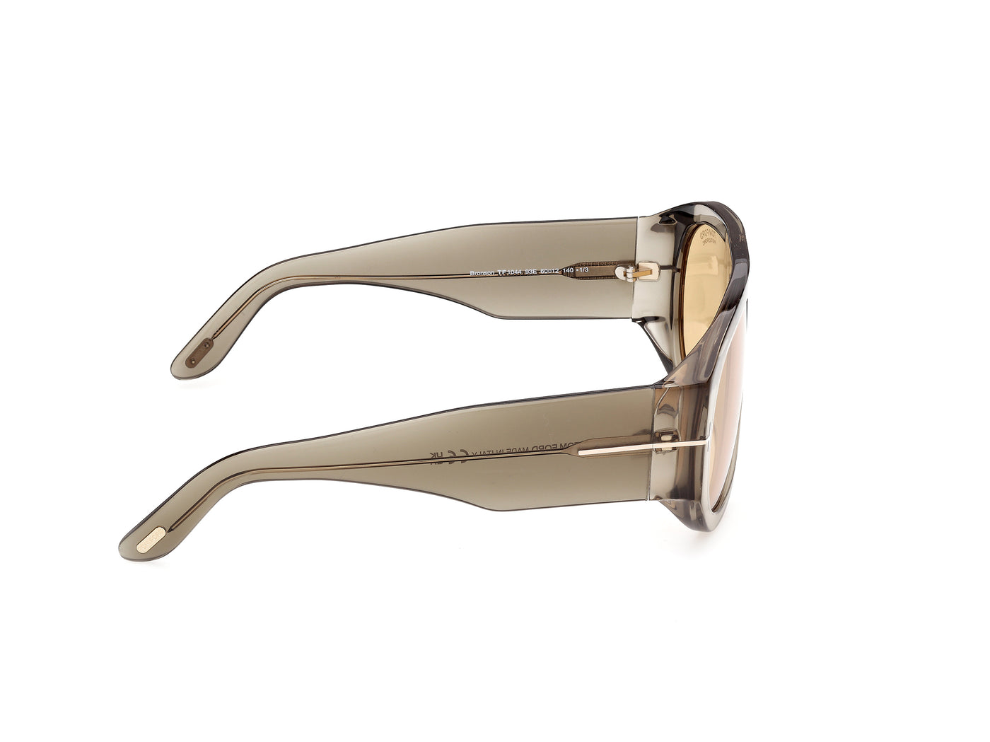 Shiny Light Green Male Sunglasses Tom Ford 889214684097