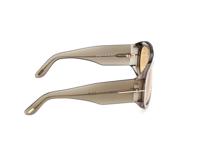 Shiny Light Green Male Sunglasses Tom Ford 889214684097
