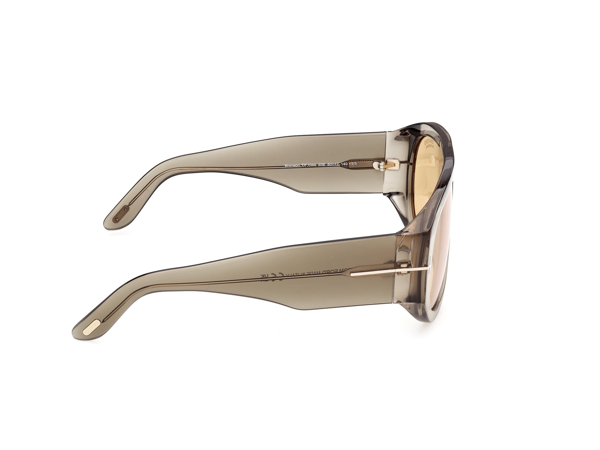 Shiny Light Green Male Sunglasses Tom Ford 889214684097