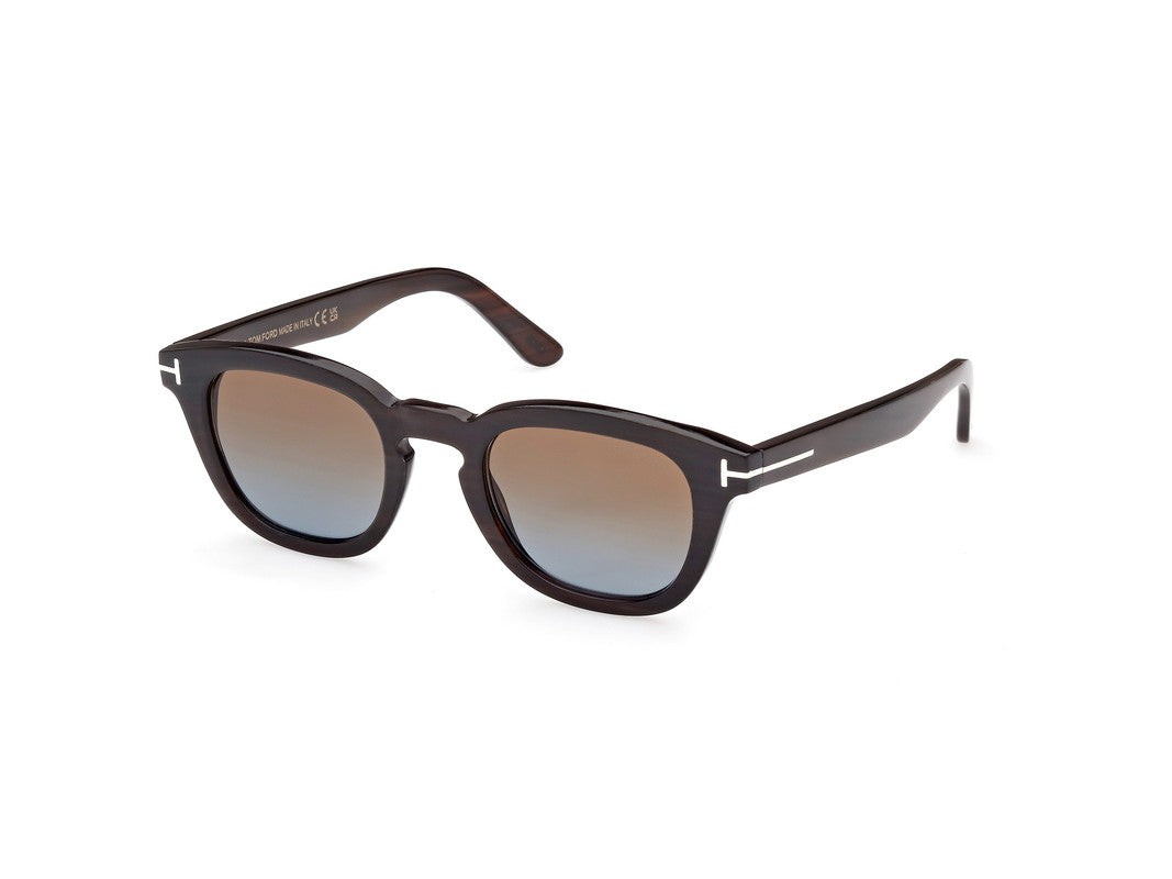 Shiny Black Male Sunglasses Tom Ford Private Collection 889214417282