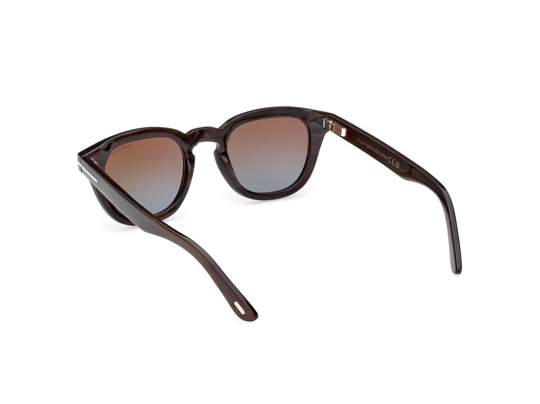 Shiny Black Male Sunglasses Tom Ford Private Collection 889214417282