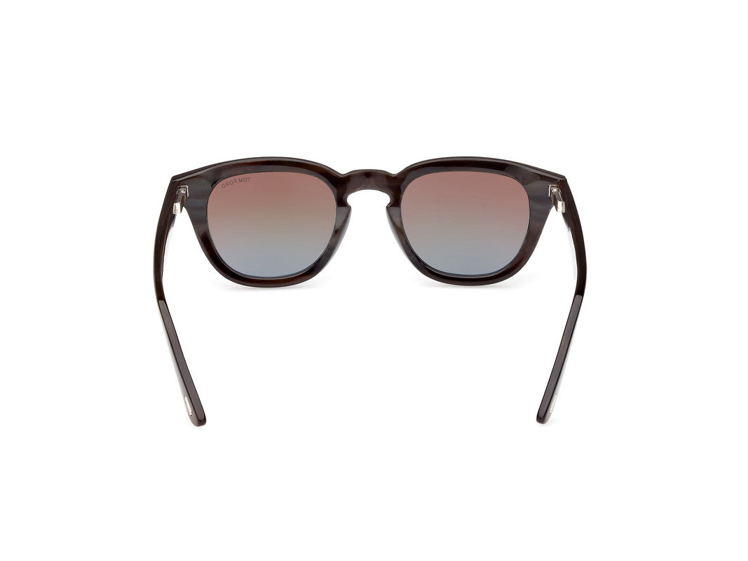 Shiny Black Male Sunglasses Tom Ford Private Collection 889214417282