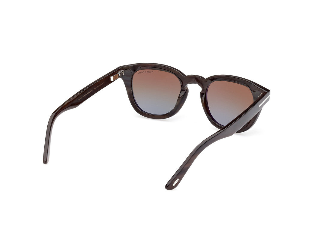 Shiny Black Male Sunglasses Tom Ford Private Collection 889214417282