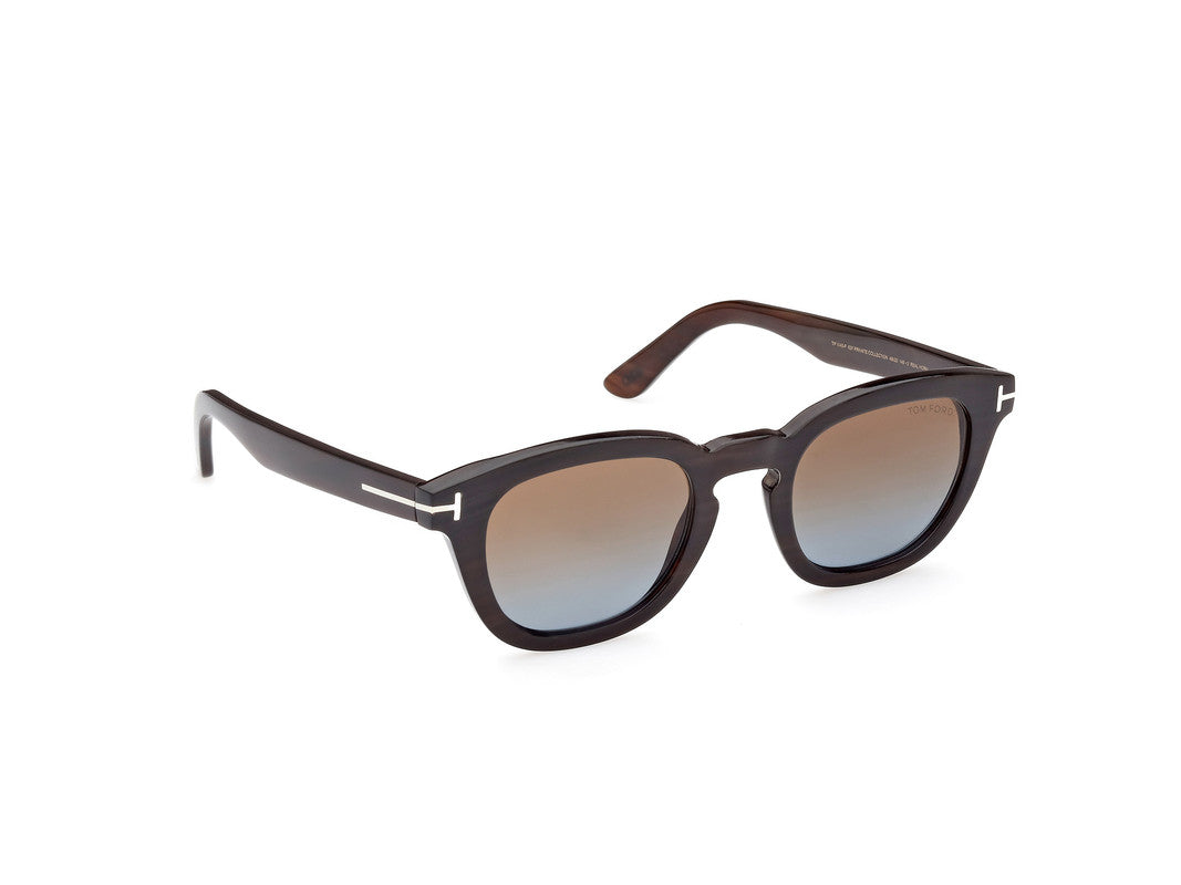Shiny Black Male Sunglasses Tom Ford Private Collection 889214417282