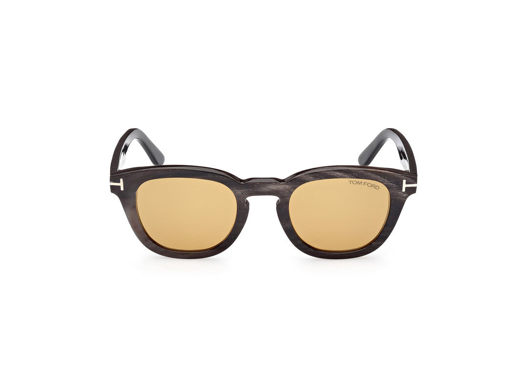 Black Horn Male Sunglasses Tom Ford Private Collection 889214417299