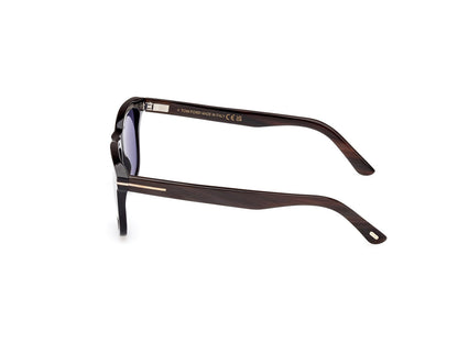 Shiny Black Male Sunglasses Tom Ford Private Collection 889214417305