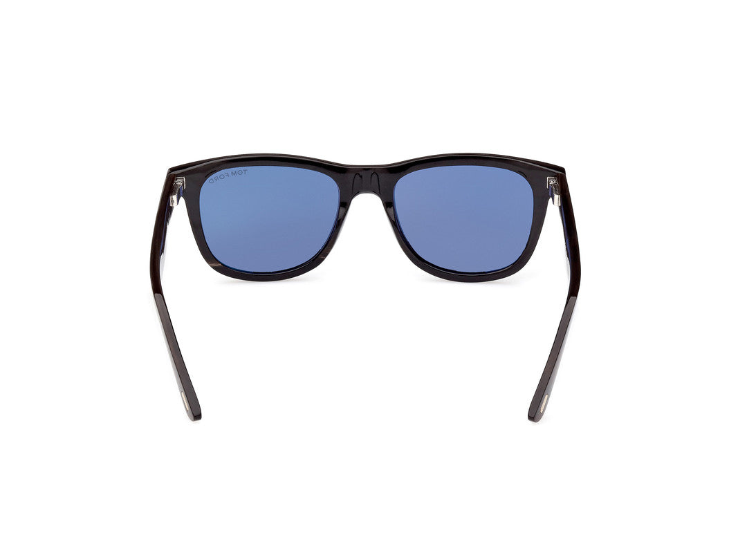 Shiny Black Male Sunglasses Tom Ford Private Collection 889214417305