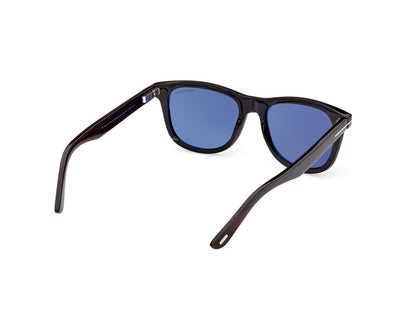 Shiny Black Male Sunglasses Tom Ford Private Collection 889214417305