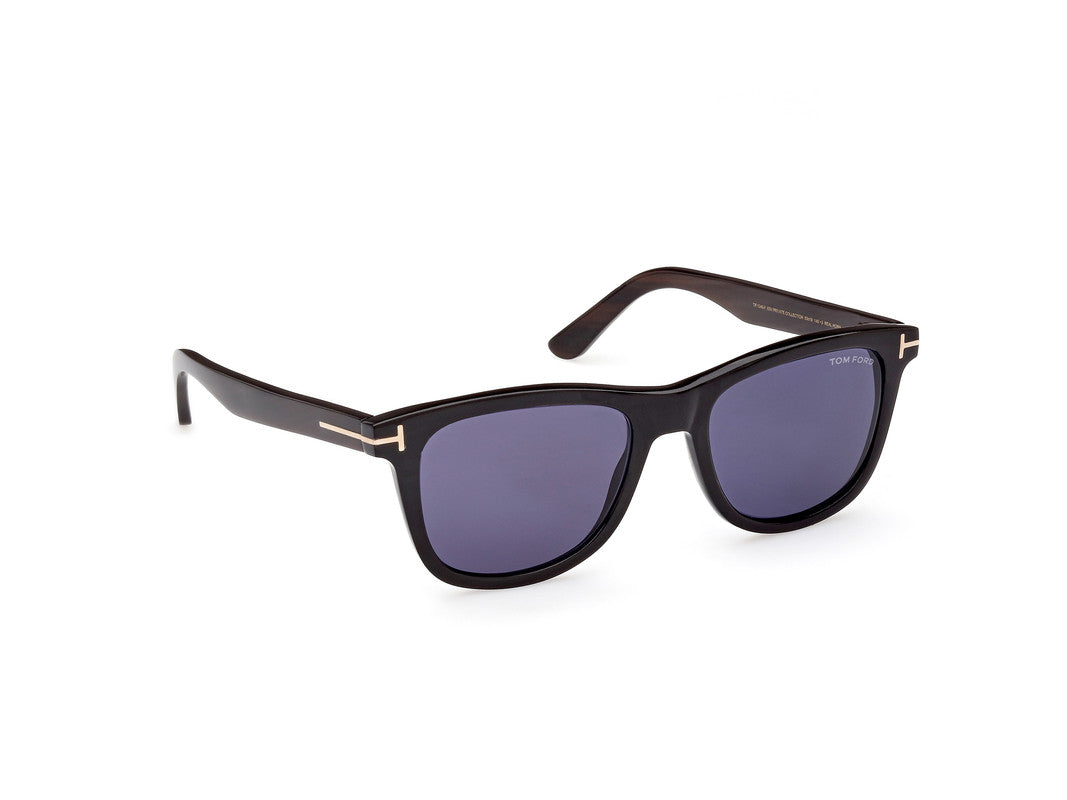 Shiny Black Male Sunglasses Tom Ford Private Collection 889214417305