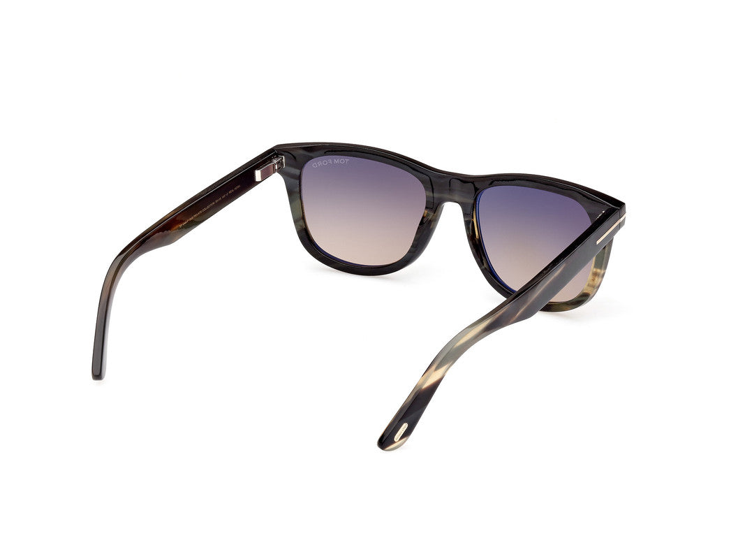 Coloured Horn Male Sunglasses Tom Ford Private Collection 889214417312