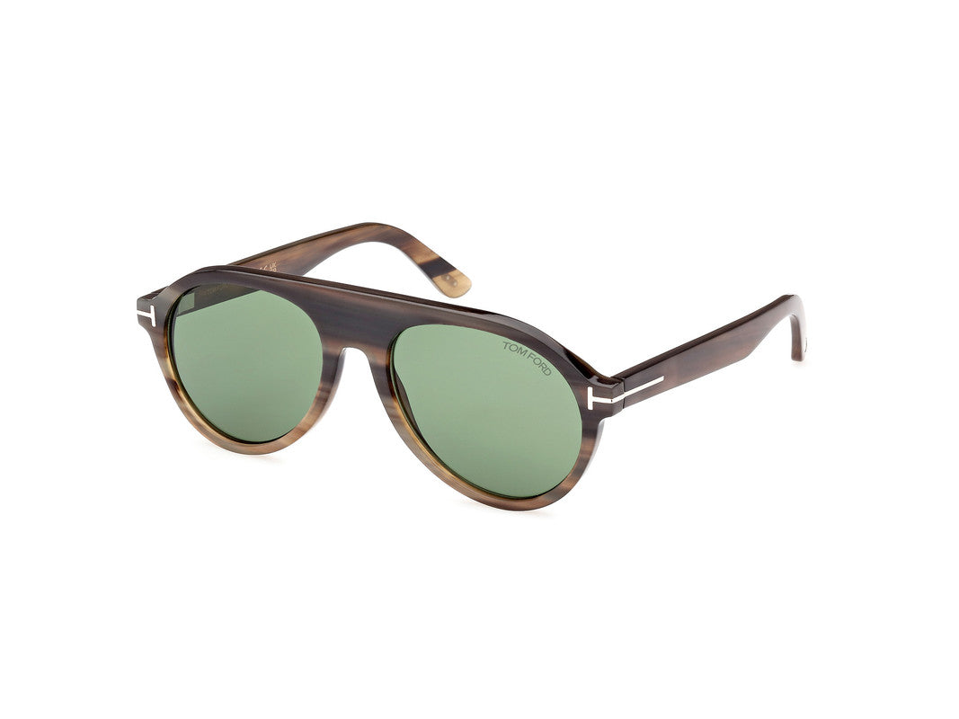 Horn/Gradient Male Sunglasses Tom Ford Private Collection 889214417329