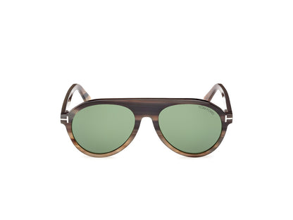 Horn/Gradient Male Sunglasses Tom Ford Private Collection 889214417329