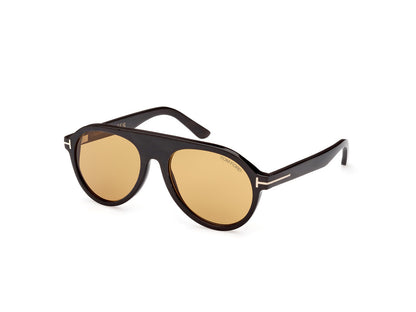 Matte Black Male Sunglasses Tom Ford Private Collection 889214417336