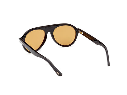 Matte Black Male Sunglasses Tom Ford Private Collection 889214417336