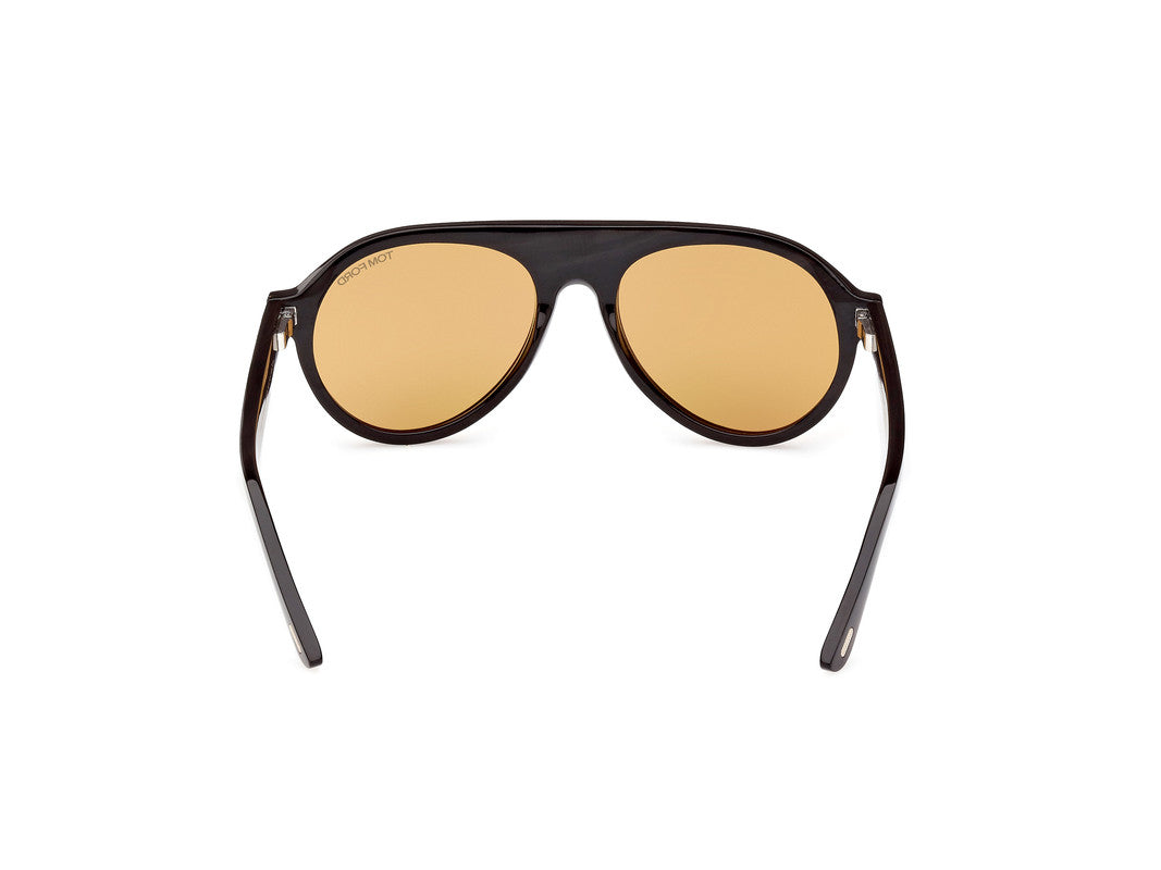 Matte Black Male Sunglasses Tom Ford Private Collection 889214417336