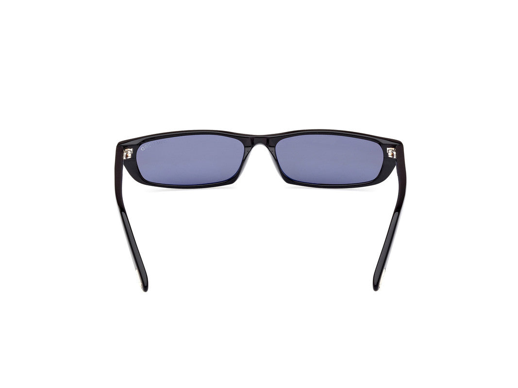 Shiny Black Unisex Sunglasses Tom Ford 889214452429