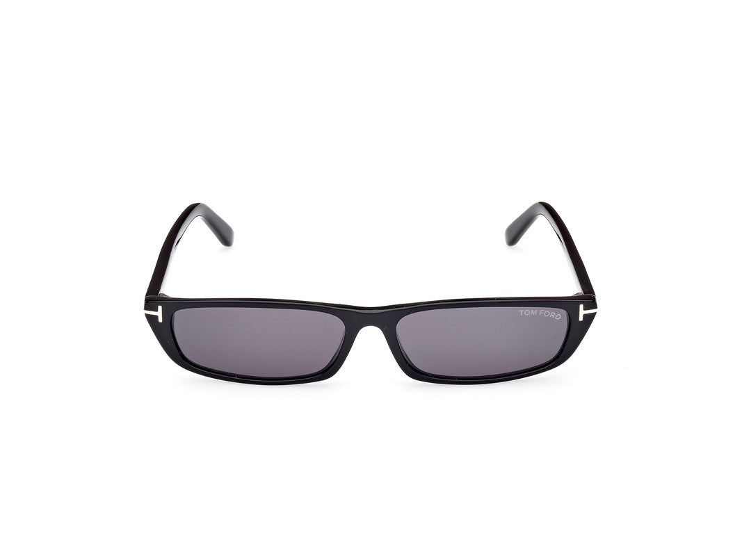 Shiny Black Unisex Sunglasses Tom Ford 889214452429