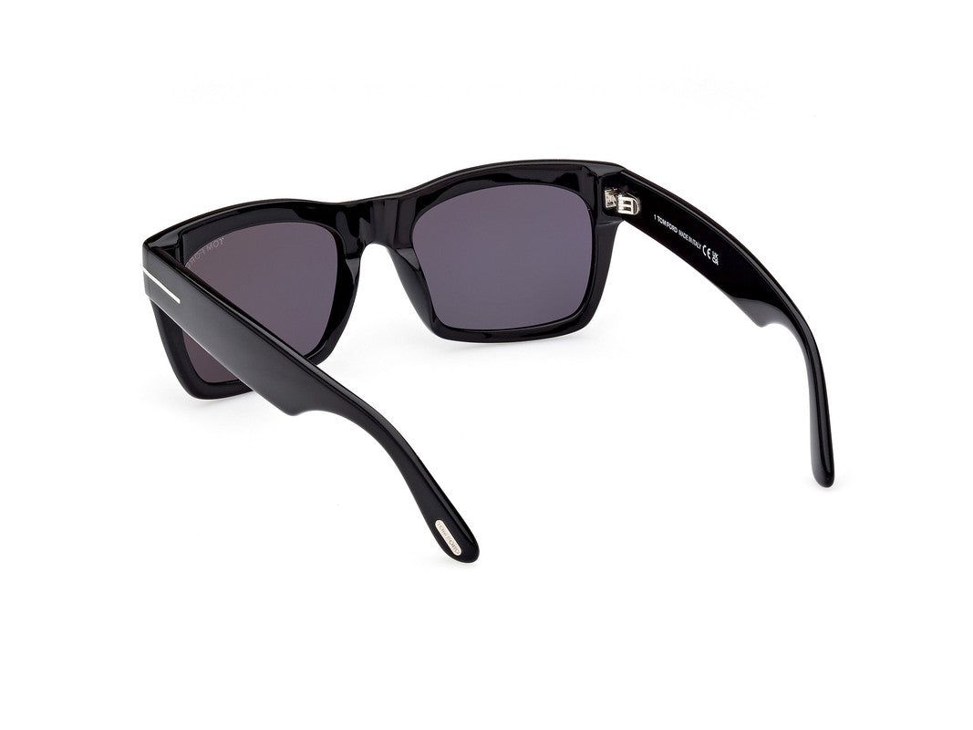 Shiny Black Male Sunglasses Tom Ford 889214454980