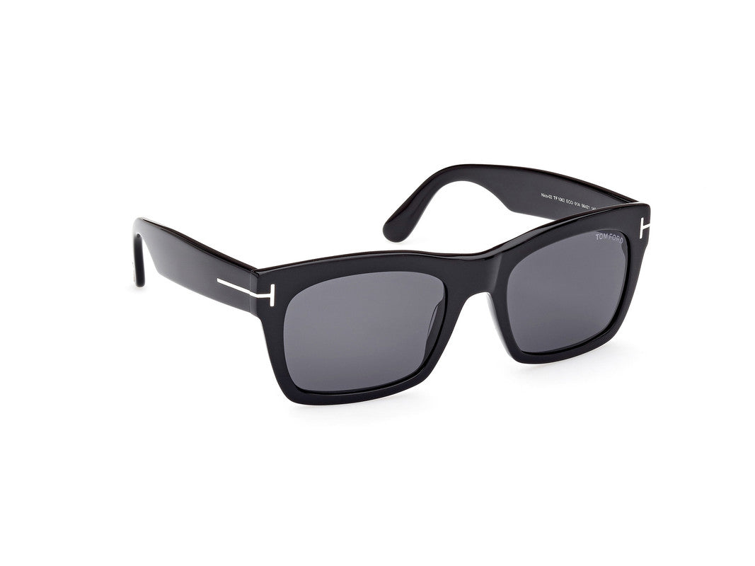 Shiny Black Male Sunglasses Tom Ford 889214454980
