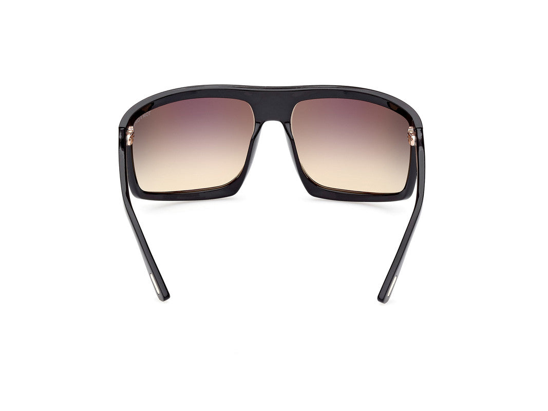 Shiny Black Unisex Sunglasses Tom Ford 889214455123