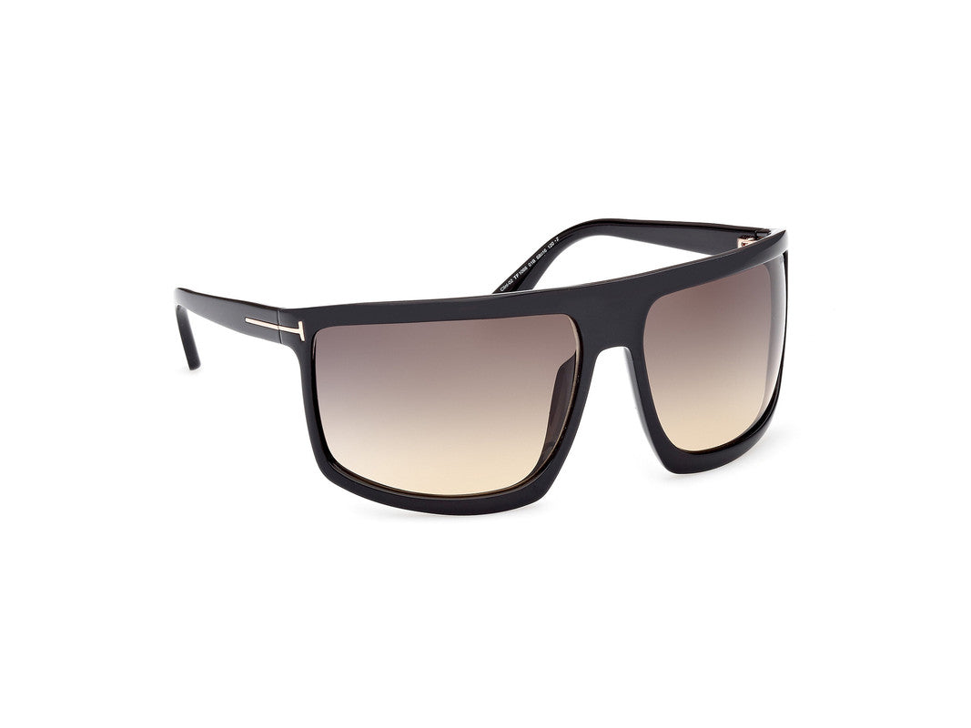 Shiny Black Unisex Sunglasses Tom Ford 889214455123