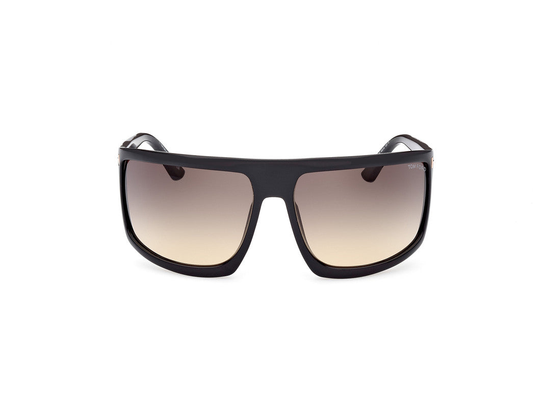 Shiny Black Unisex Sunglasses Tom Ford 889214455123