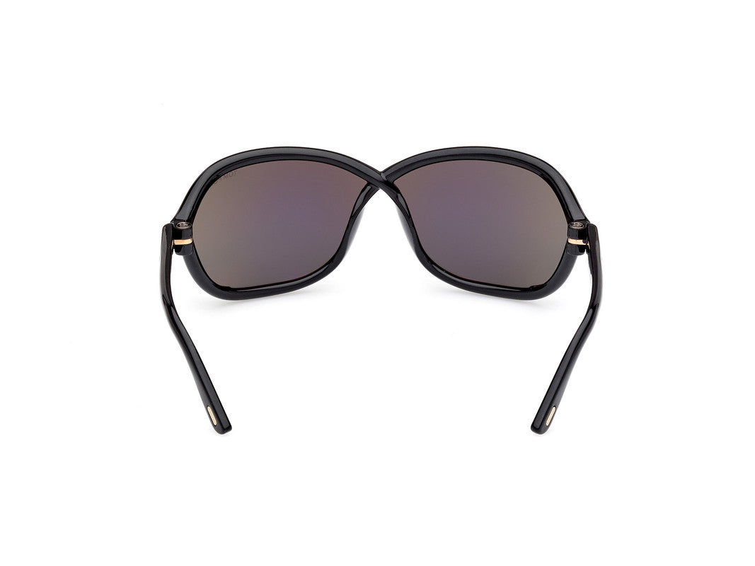 Shiny Black Female Sunglasses Tom Ford 889214457660