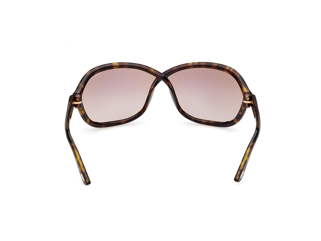 Dark Havana Female Sunglasses Tom Ford 889214457684