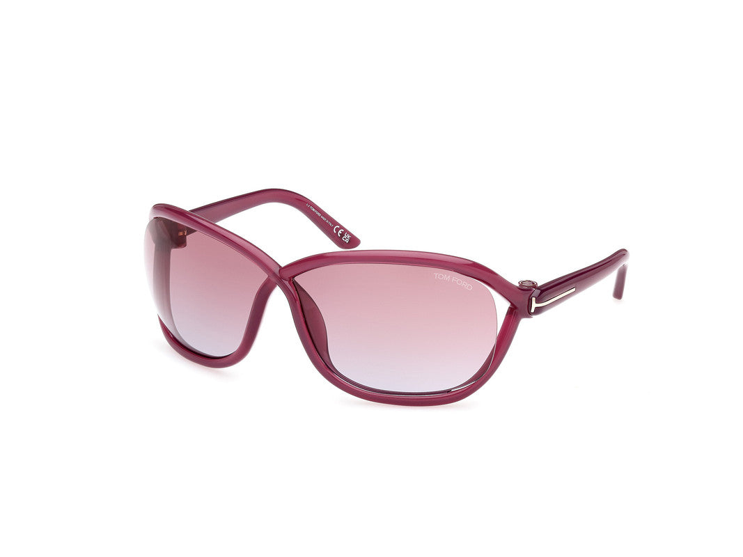 Shiny Violet Female Sunglasses Tom Ford 889214475510