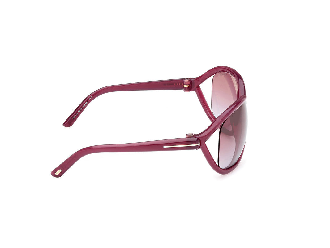 Shiny Violet Female Sunglasses Tom Ford 889214475510