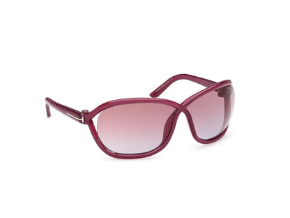 Shiny Violet Female Sunglasses Tom Ford 889214475510