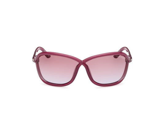 Shiny Violet Female Sunglasses Tom Ford 889214475510