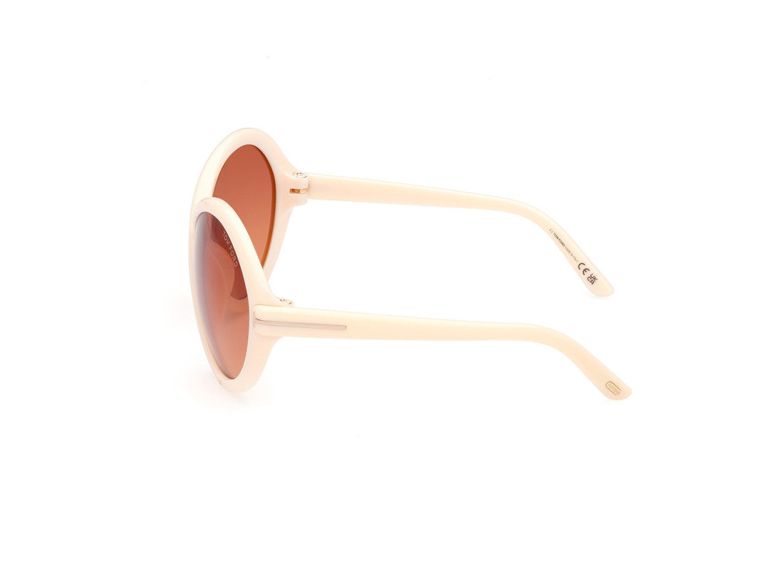 Blonde Havana Female Sunglasses Tom Ford 889214458728