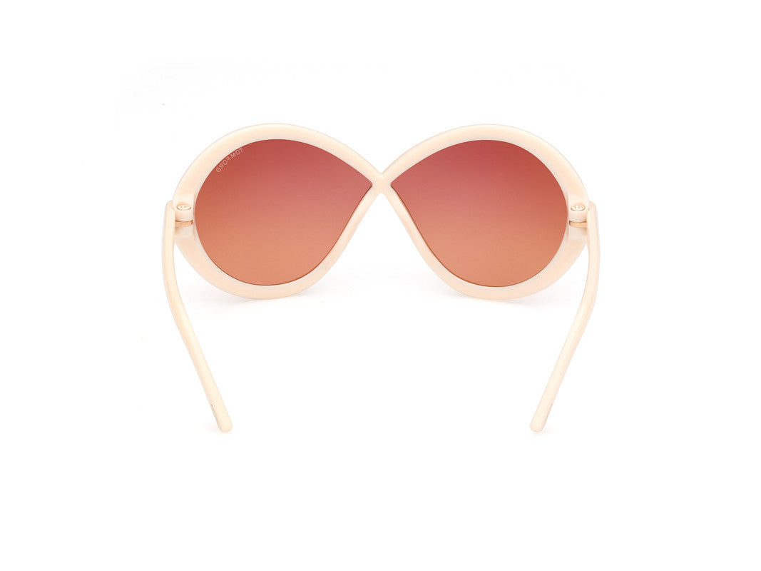 Blonde Havana Female Sunglasses Tom Ford 889214458728