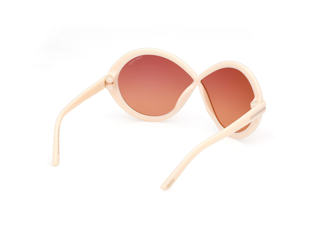 Blonde Havana Female Sunglasses Tom Ford 889214458728