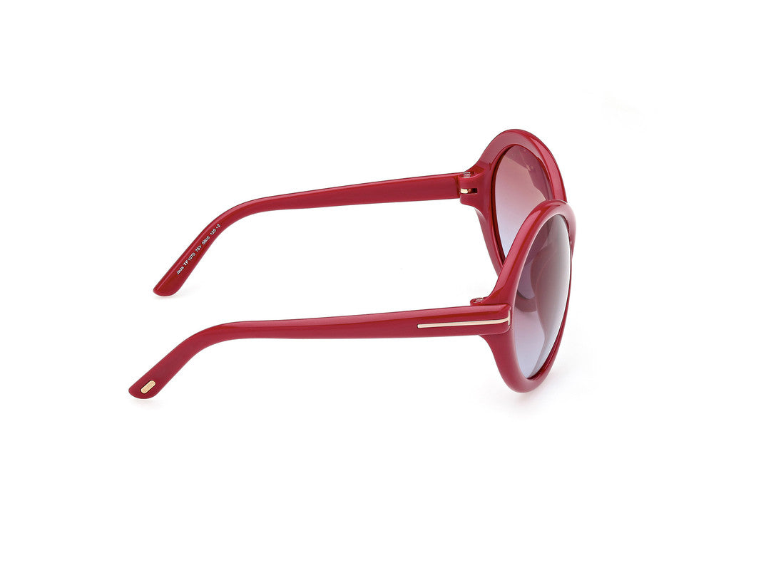 Shiny Dark Fuxia Female Sunglasses Tom Ford 889214458735