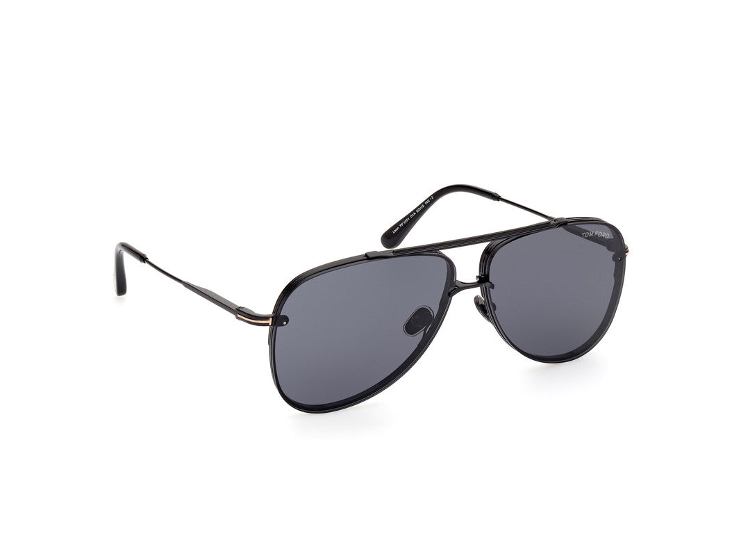 Shiny Black Male Sunglasses Tom Ford 889214468802