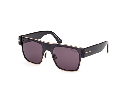 Shiny Black Unisex Sunglasses Tom Ford 889214468864