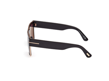 Shiny Black Unisex Sunglasses Tom Ford 889214468864