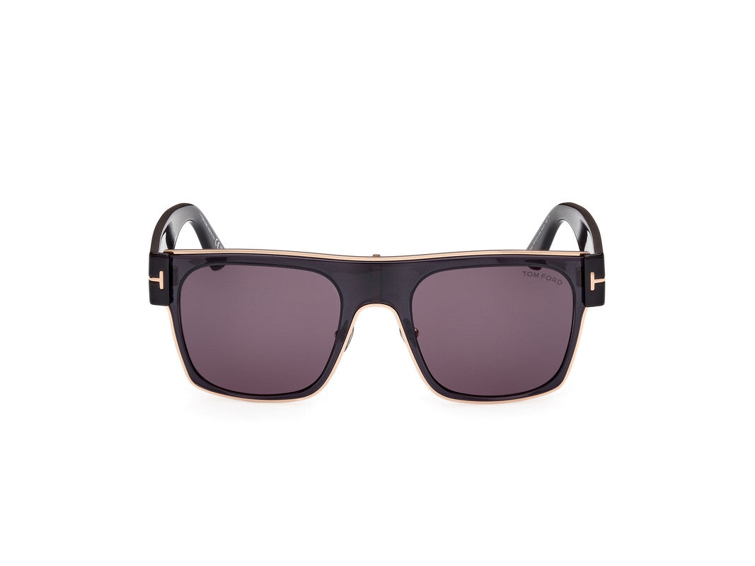 Shiny Black Unisex Sunglasses Tom Ford 889214468864