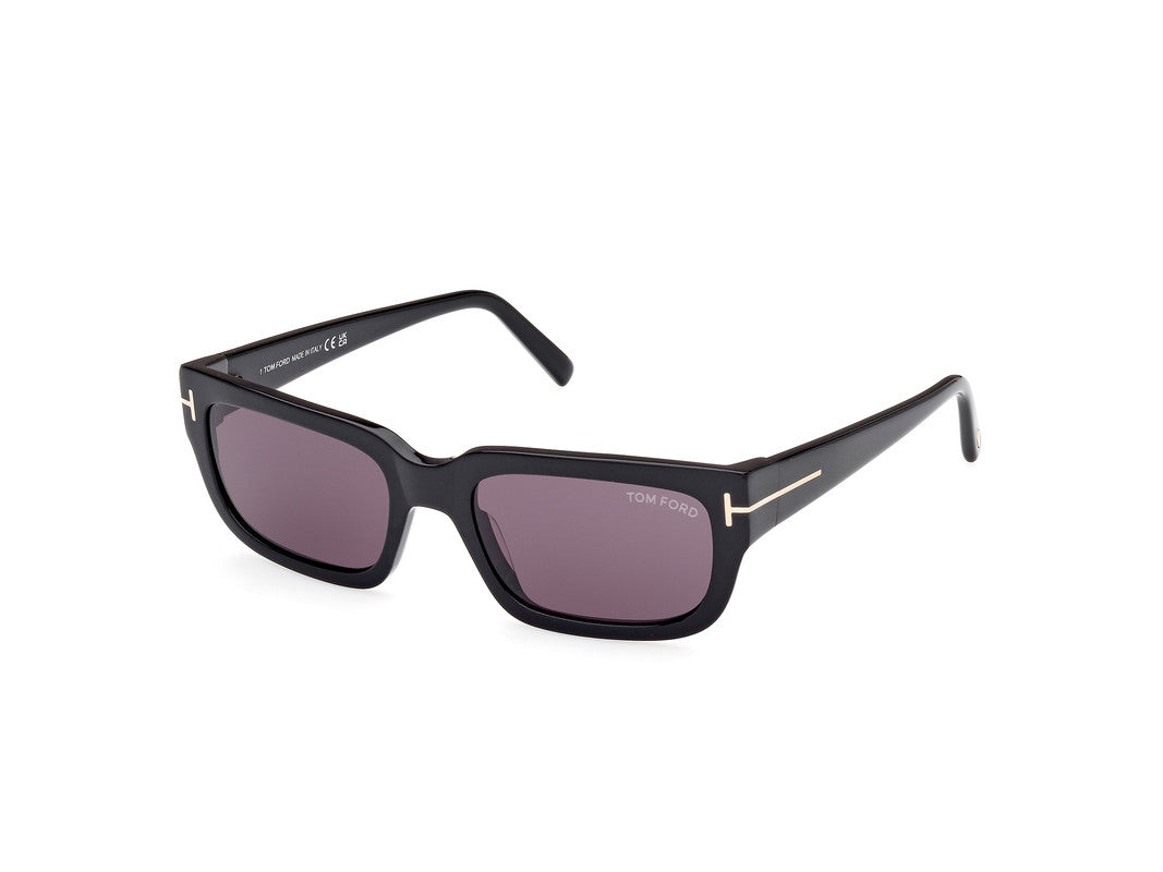 Shiny Black Unisex Sunglasses Tom Ford 889214468925