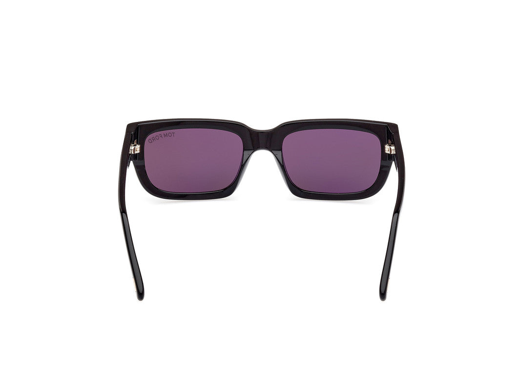 Shiny Black Unisex Sunglasses Tom Ford 889214468925