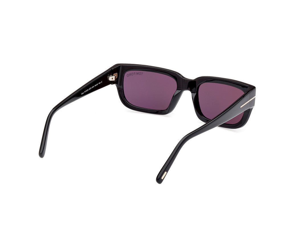 Shiny Black Unisex Sunglasses Tom Ford 889214468925