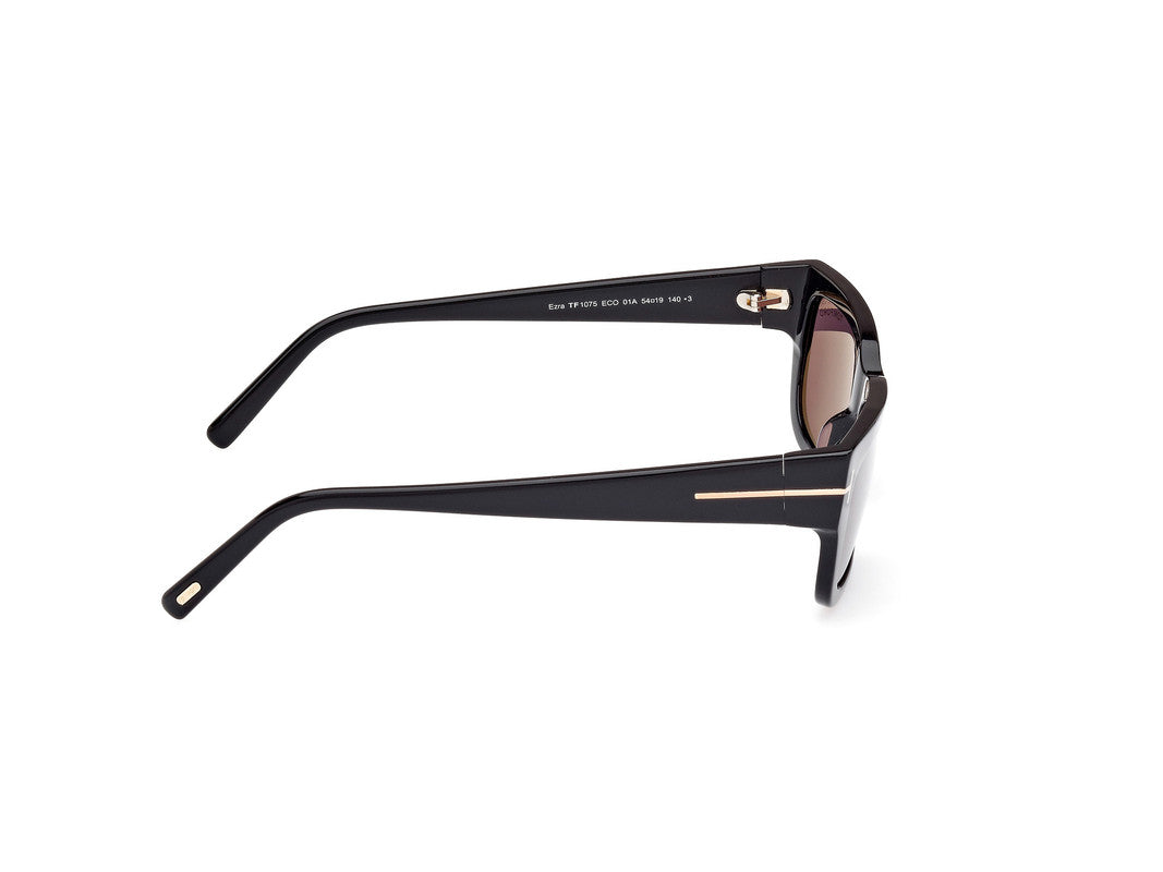 Shiny Black Unisex Sunglasses Tom Ford 889214468925