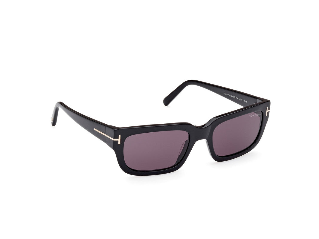 Shiny Black Unisex Sunglasses Tom Ford 889214468925