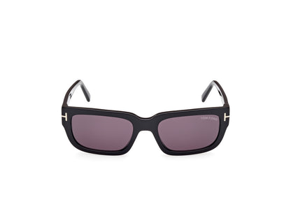 Shiny Black Unisex Sunglasses Tom Ford 889214468925
