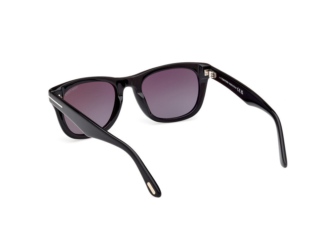 Shiny Black Male Sunglasses Tom Ford 889214468963