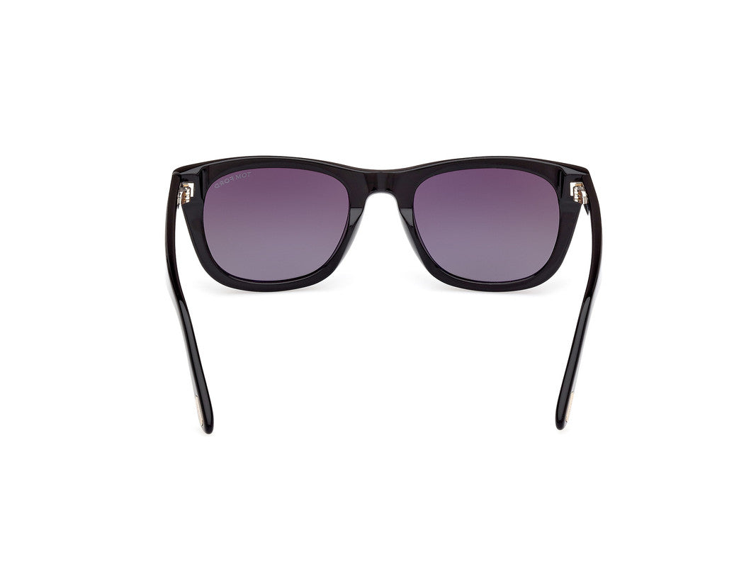 Shiny Black Male Sunglasses Tom Ford 889214468963