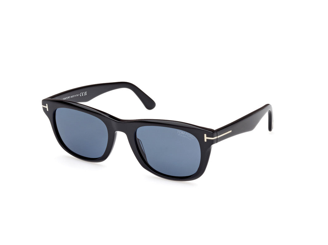 Shiny Black Male Sunglasses Tom Ford 889214468970