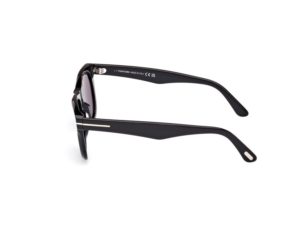 Shiny Black Male Sunglasses Tom Ford 889214468970